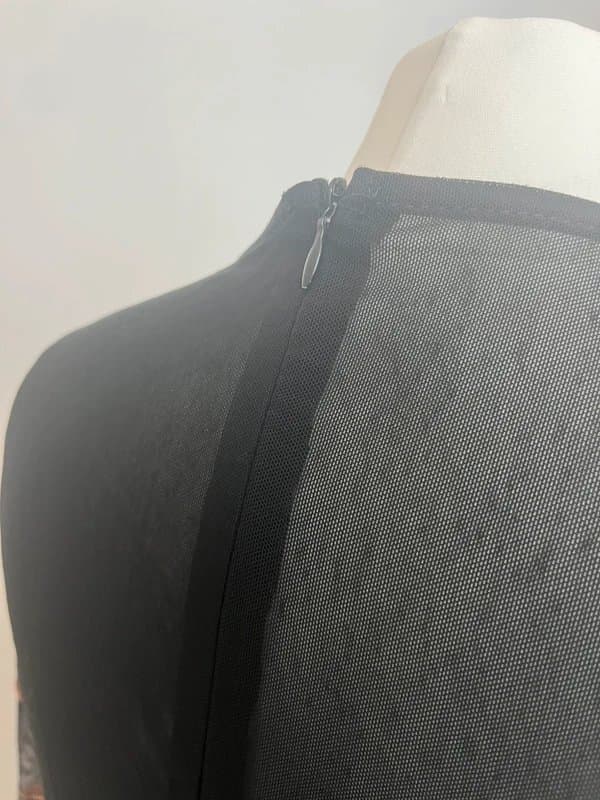 Never Fully Dressed Black & Rose Gold Bodysuit