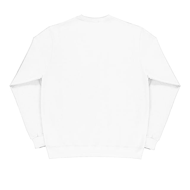 SG SG Men's Long Sleeve Crew Neck Sweatshirt Top in White - 2