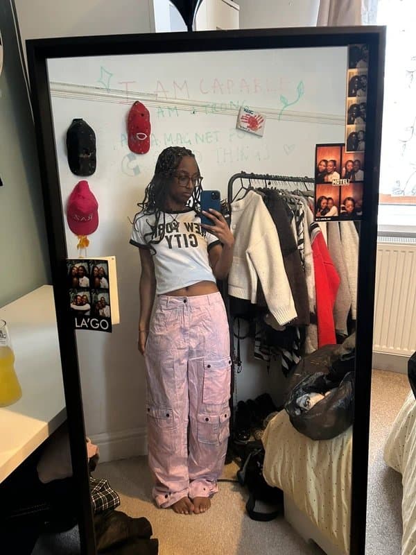 ASOS tie dye cargo pants