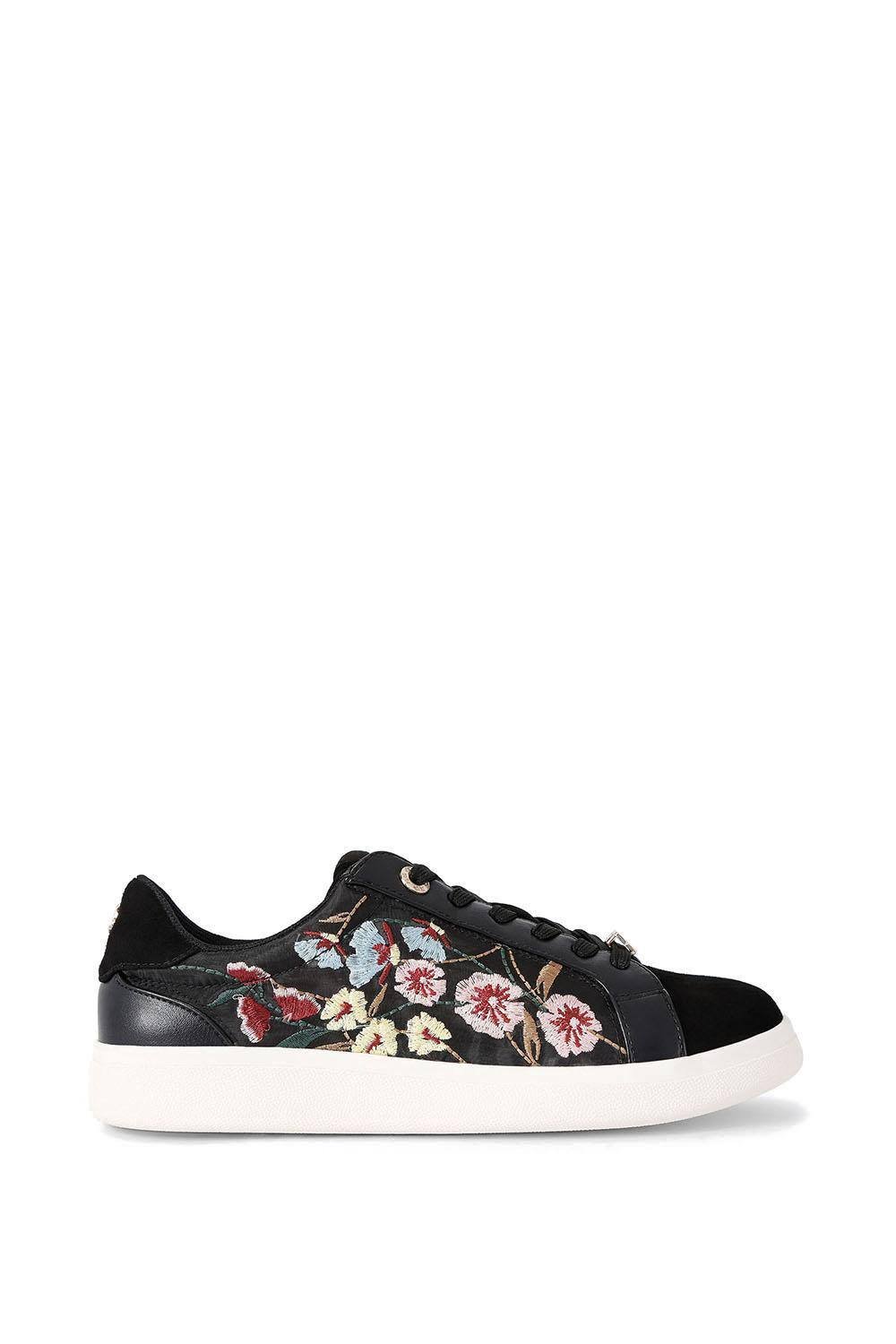 KG Kurt Geiger KG Kurt Geiger Women's 'Eliza Embroidery' Trainers in Black - 4