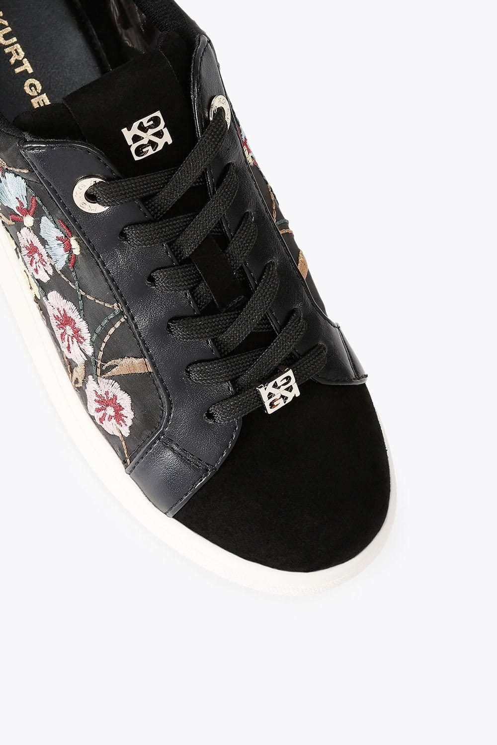 KG Kurt Geiger KG Kurt Geiger Women's 'Eliza Embroidery' Trainers in Black - 4