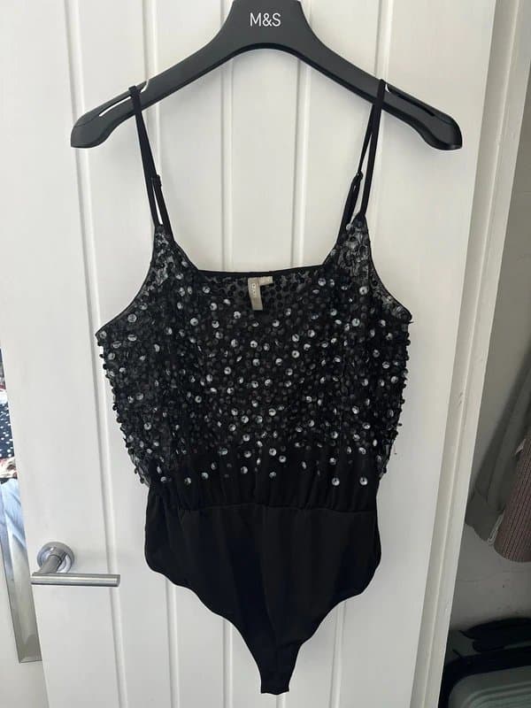 ASOS ASOS sequin bodysuit size 14