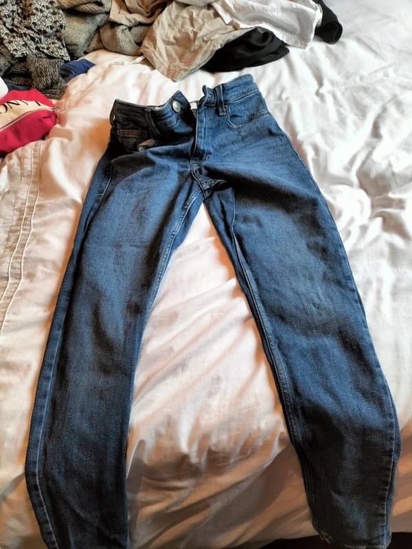 New Look Newlook mens dark blue skinny jeans size 30/31