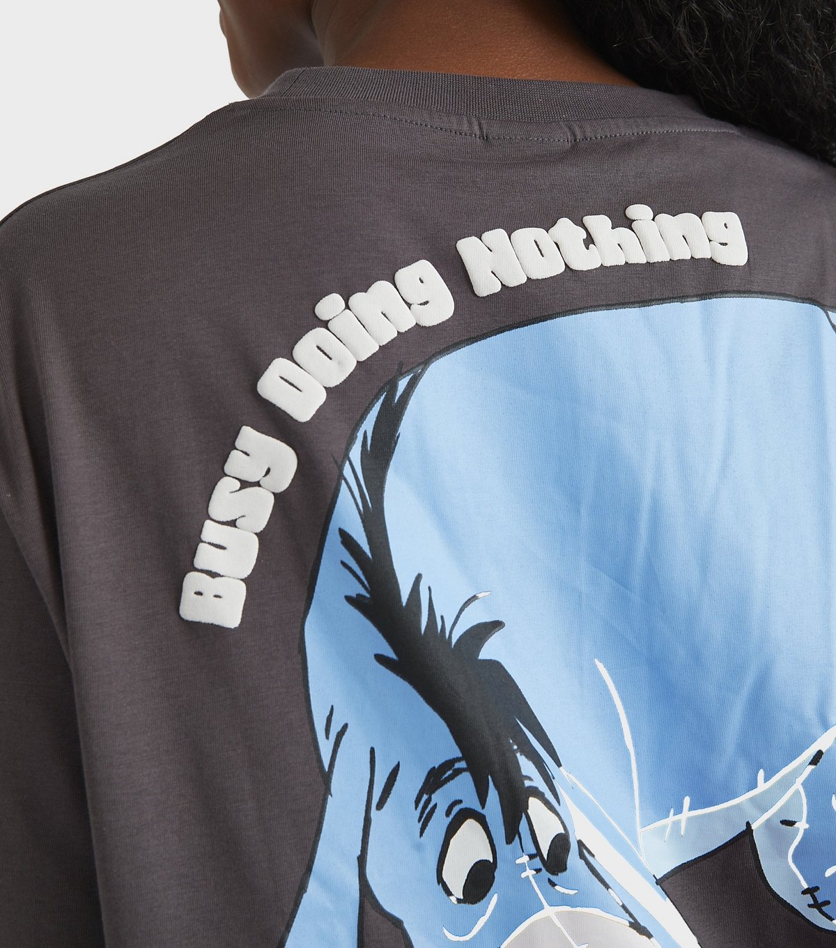 Skinnydip Women's Grey Disney Winnie the Pooh Eeyore Print T-Shirt Skinnydip New Look - 4