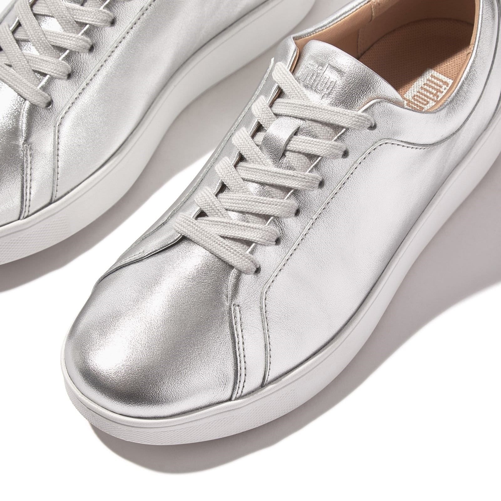 FitFlop FitFlop Women's Rally Sneakers in Silver - 4