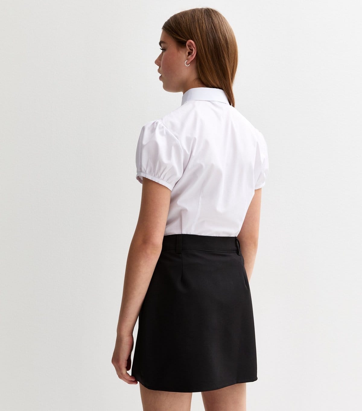 New Look Girls' Black Tube School Skort New Look - 4