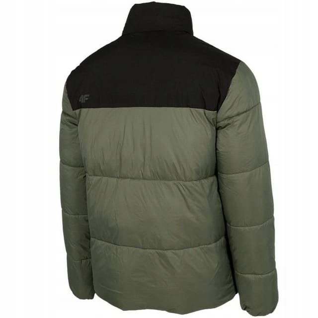 4F 4F Men's H4Z22 Quilted Synthetic Down Jacket in Green - 2