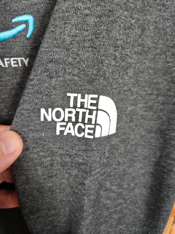 The North Face The North Face x Amazon “MTN2/7 Safety” Hoodie – Charcoal Grey (Size M) - 1