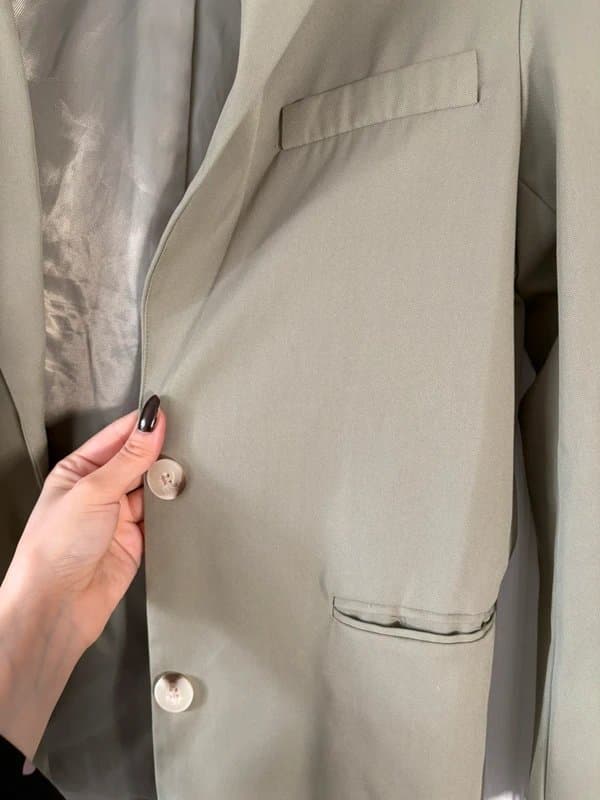 Bershka Green Bershka blazer