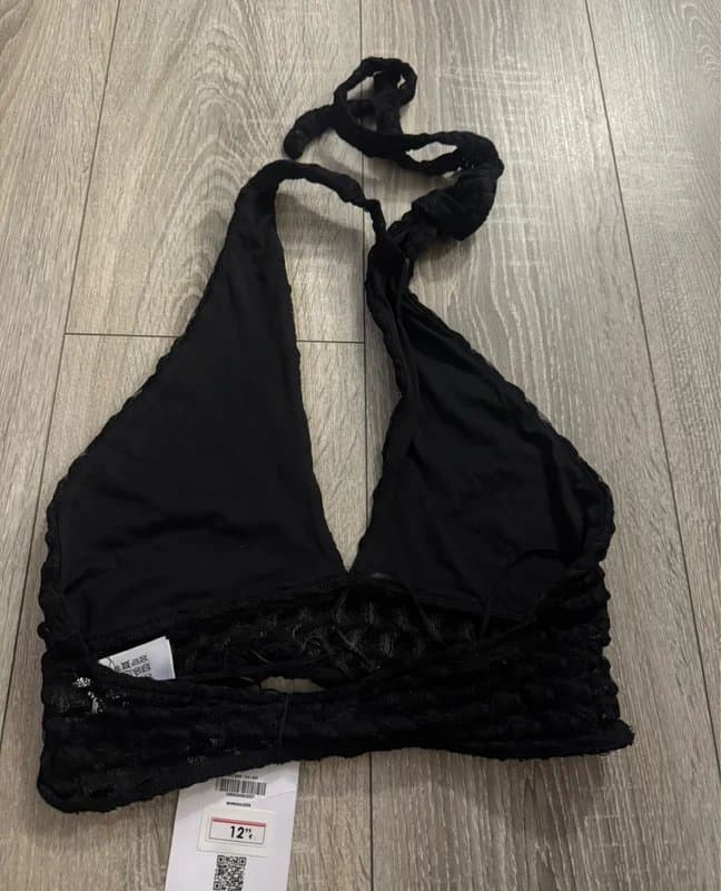 Bershka Bershka backless halter neck top