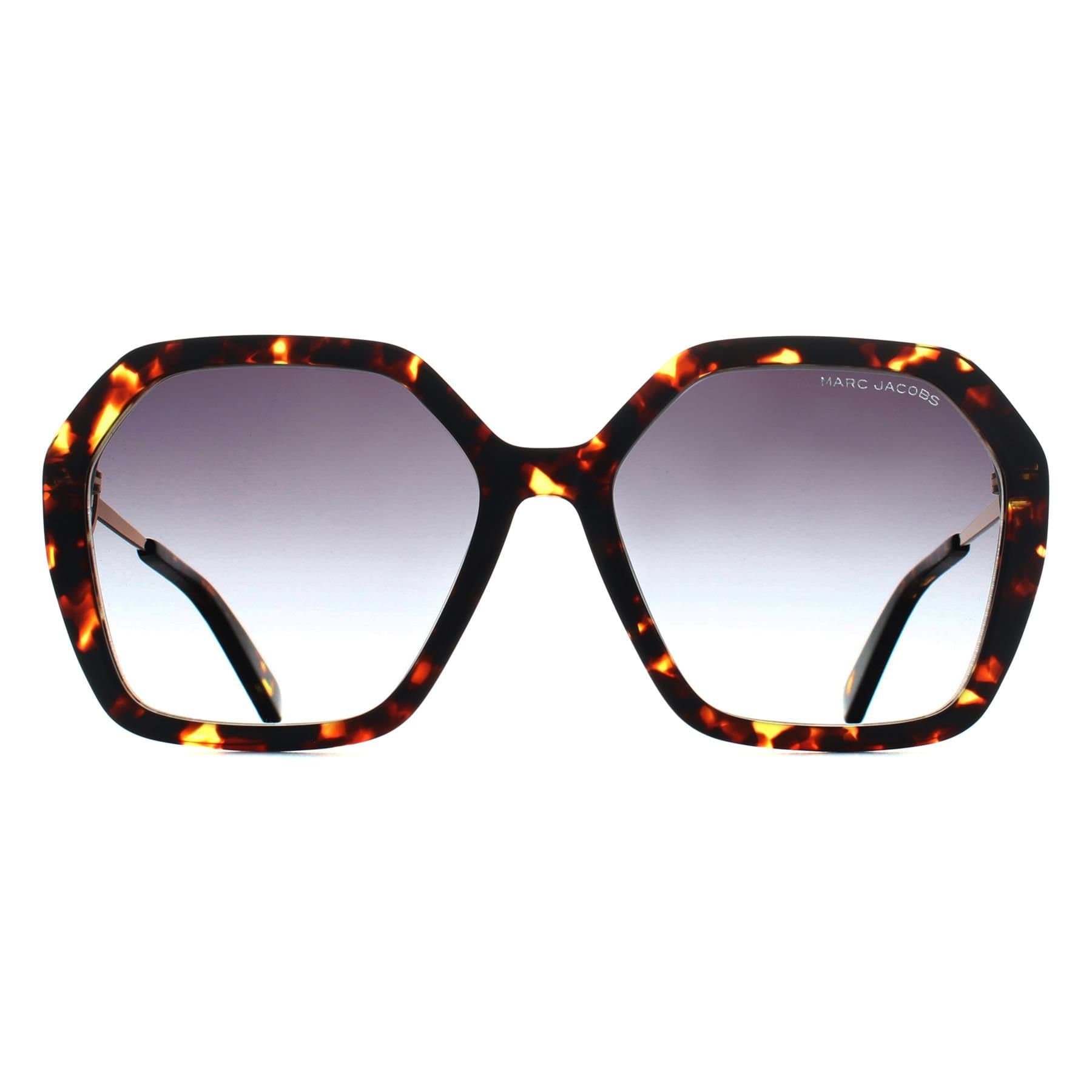 Marc Jacobs Marc Jacobs Women's Butterfly Havana Grey Azure Blue Gradient MARC 689/S in Brown