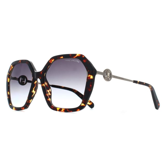 Marc Jacobs Marc Jacobs Women's Butterfly Havana Grey Azure Blue Gradient MARC 689/S in Brown - 2