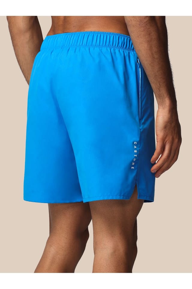 Debenhams Debenhams Men's 6" Swim Short Blue/White in Blue - 2