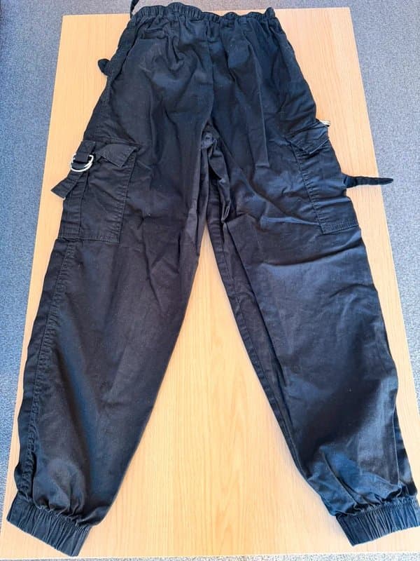 Primark Girls black cargos