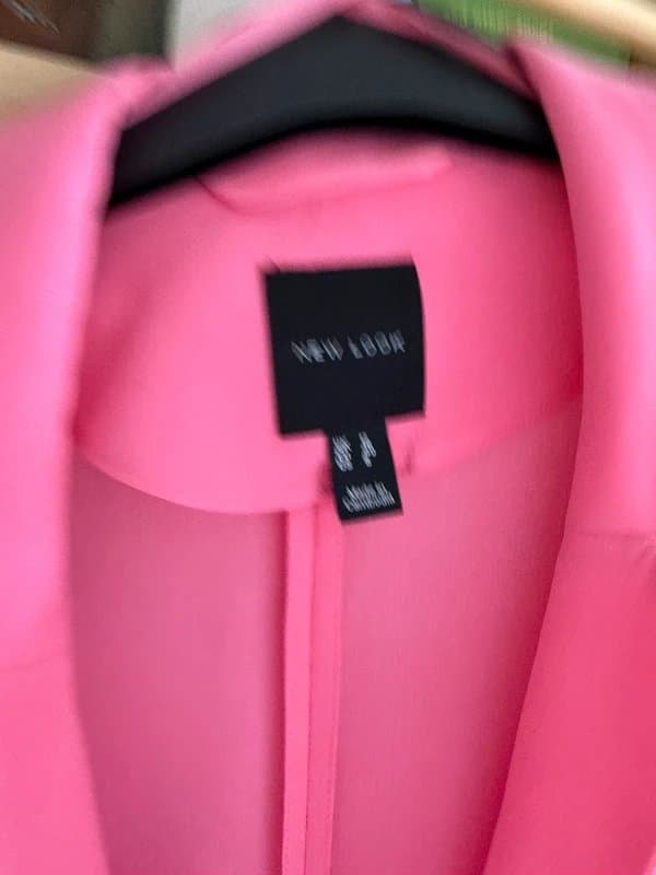 New Look Pink oversized Blazer
