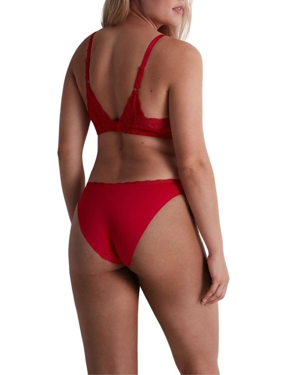 Aubade Aubade Women's Rosessence Care Brazillian in Red - 4