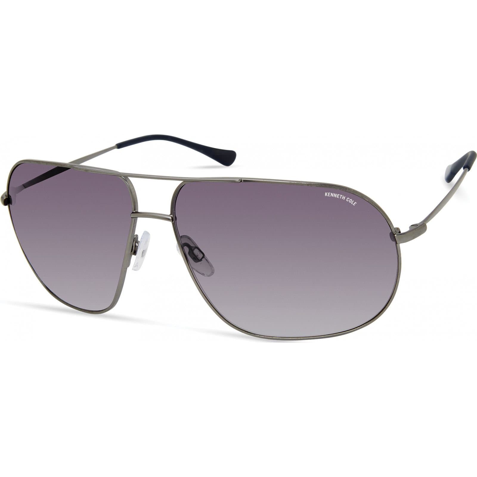 Kenneth Cole Kenneth Cole Men's KC2984-6709B Square/Rectangle Sunglasses in Silver