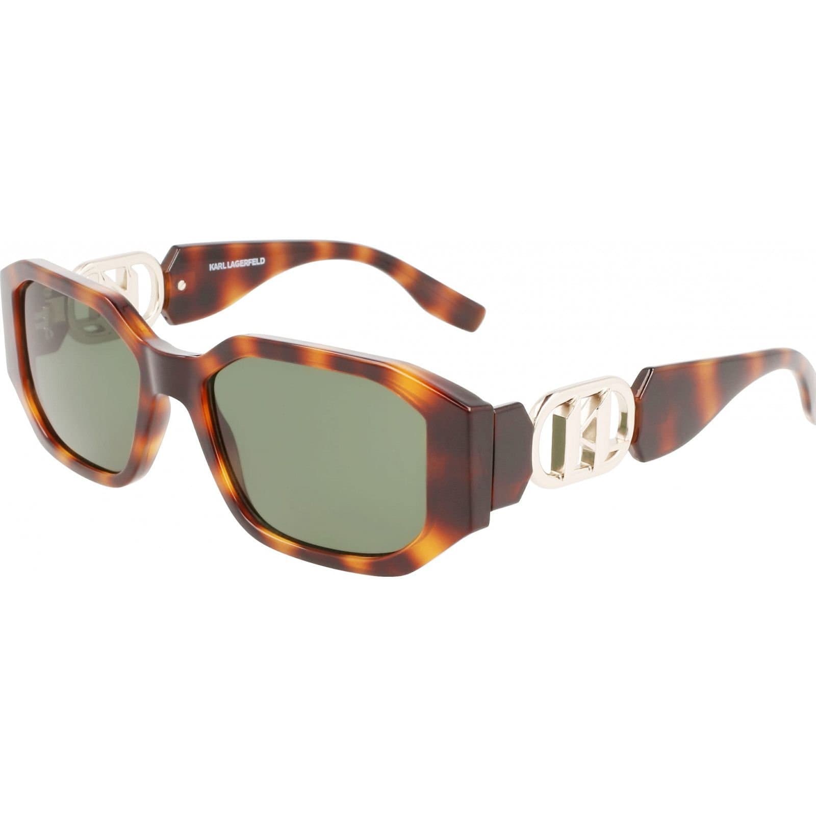Karl Lagerfeld Karl Lagerfeld Women's KL6085S-240 Geometric/Octagonal Sunglasses in Brown