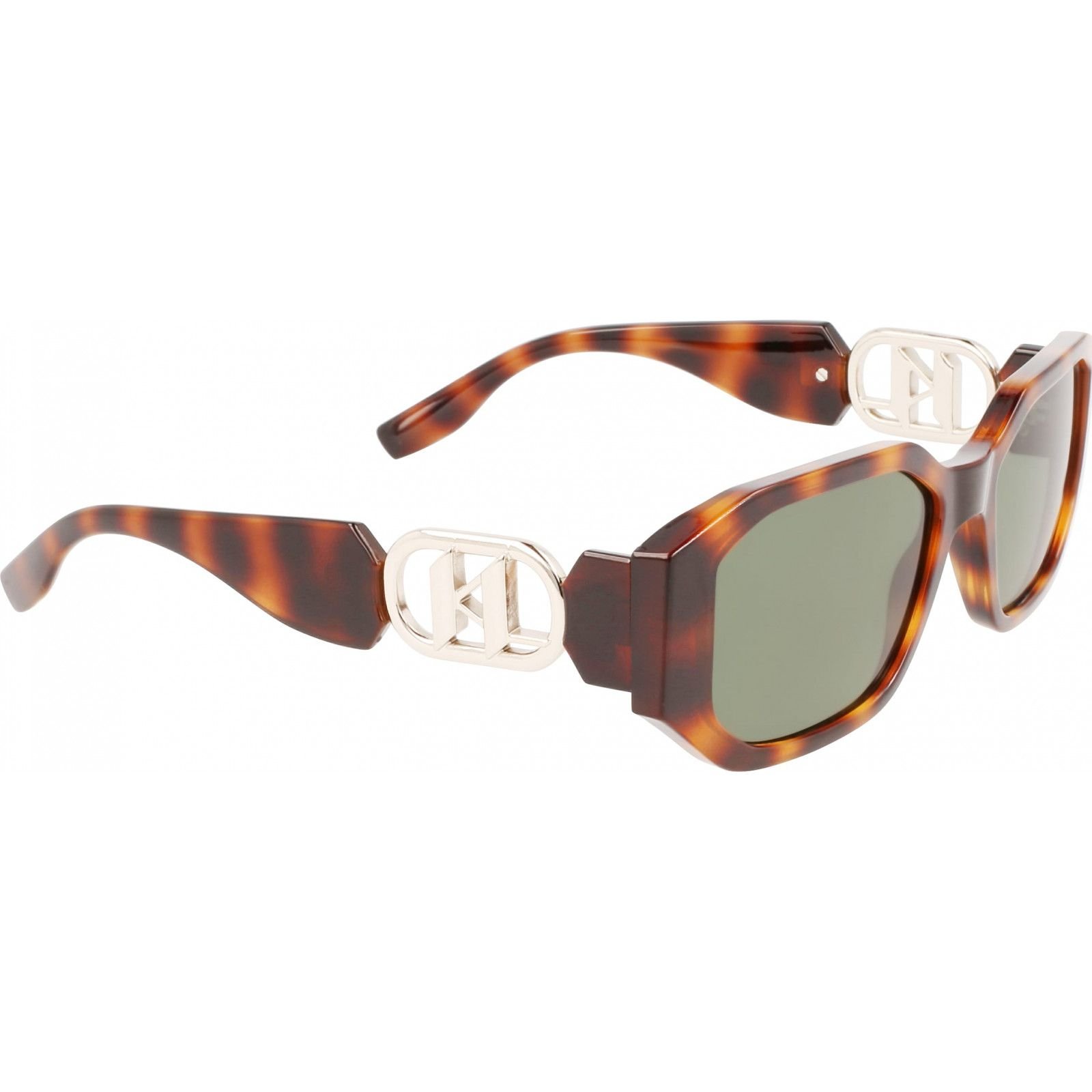 Karl Lagerfeld Karl Lagerfeld Women's KL6085S-240 Geometric/Octagonal Sunglasses in Brown - 3