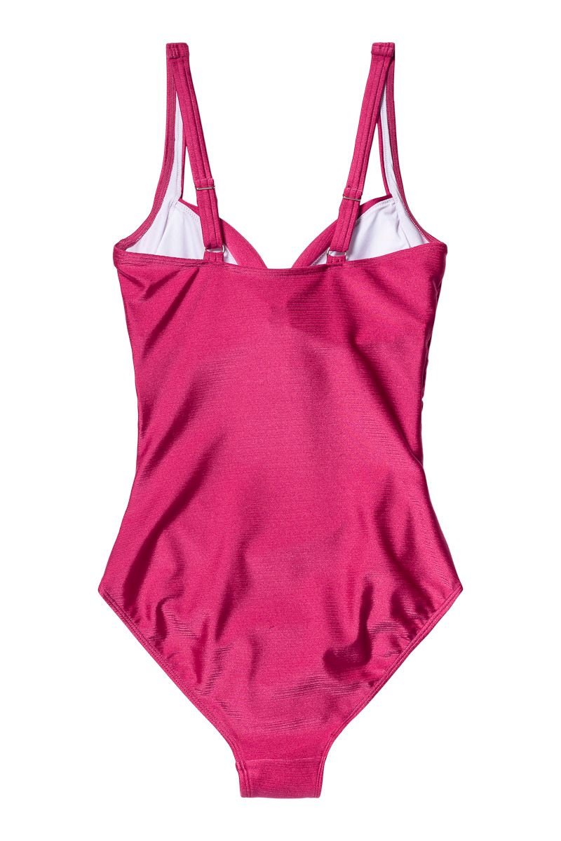 Panos Emporio Panos Emporio Women's Verona Shaping Swimsuit in Bright Pink - 2