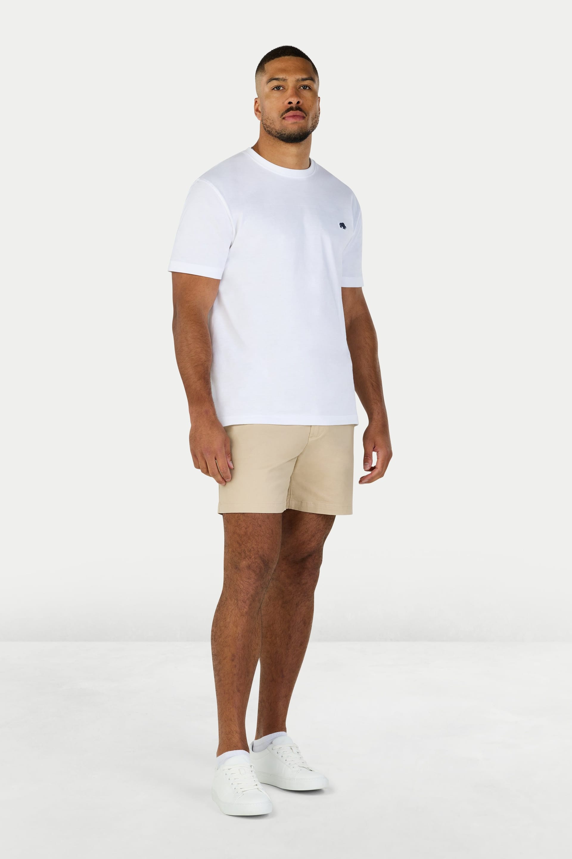 Raging Bull Men's Stretch Chino Short in Tan