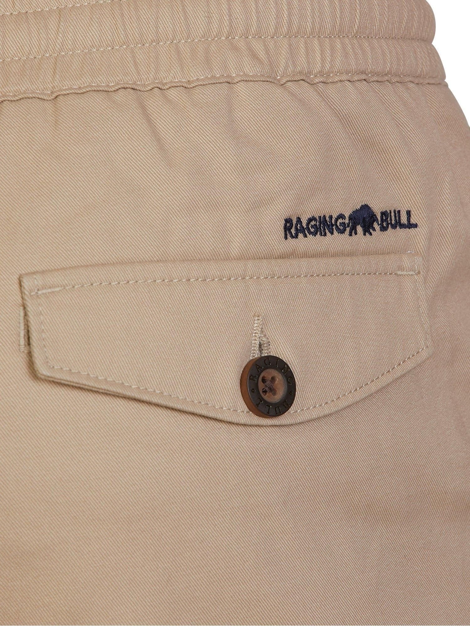 raging bull Raging Bull Men's Stretch Chino Short in Tan - 4