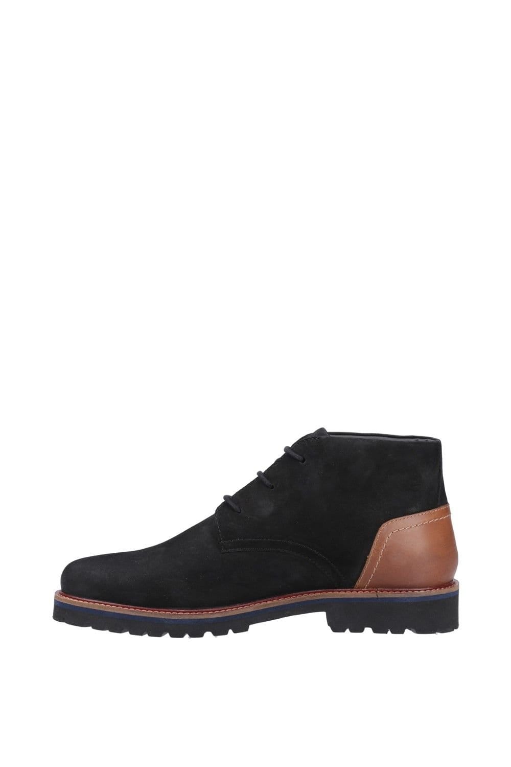 Hush Puppies Hush Puppies Men's Moore Chukka Boot in Black - 4