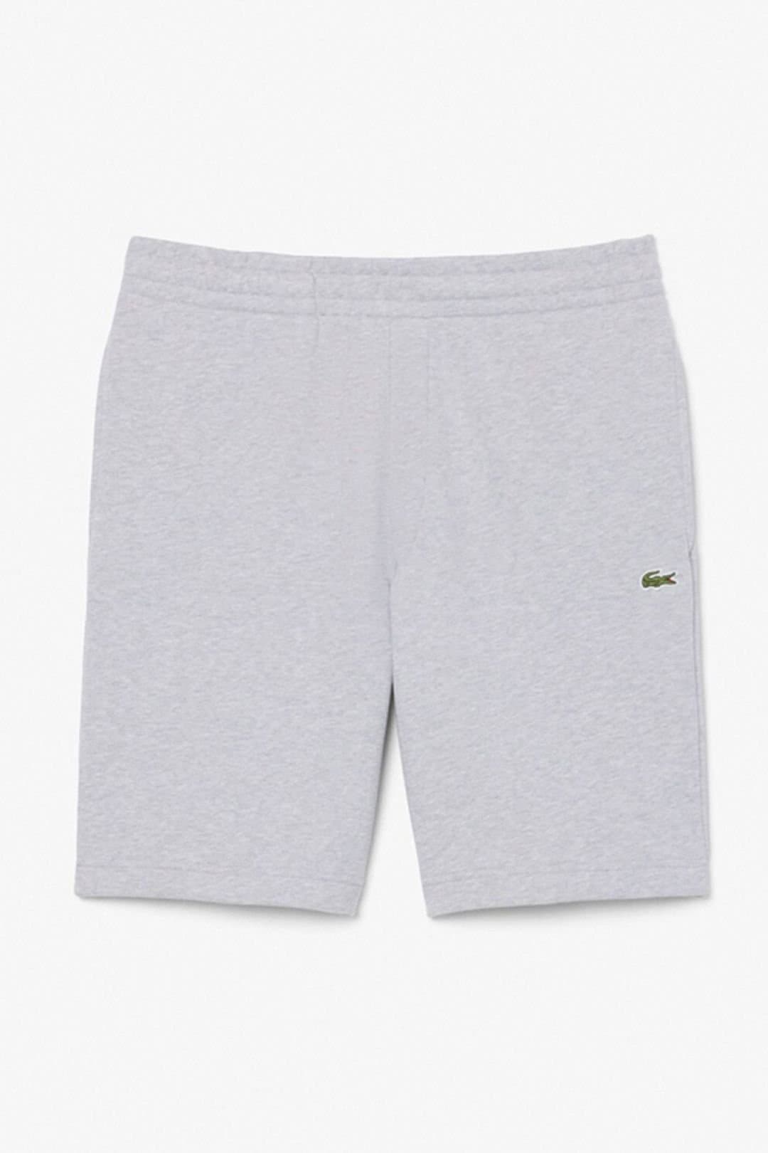 Lacoste Lacoste Men's Sweat Short Silver Chine in Grey