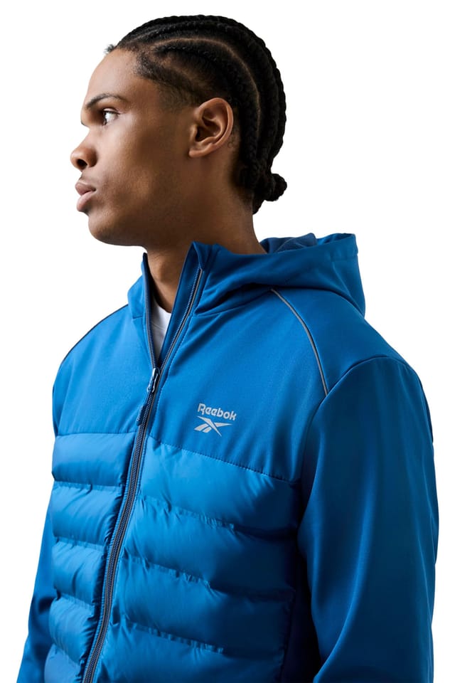 Reebok Reebok Men's Herston Hybrid Jacket in Blue - 3