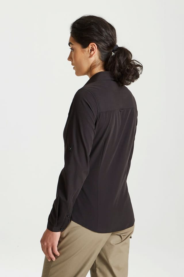 Craghoppers Craghoppers Women's 'Expert Kiwi' Long Sleeved Shirt in Black - 3