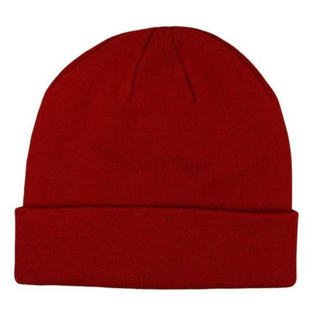Champion Champion Men's Embroidered Beanie in Red - 2