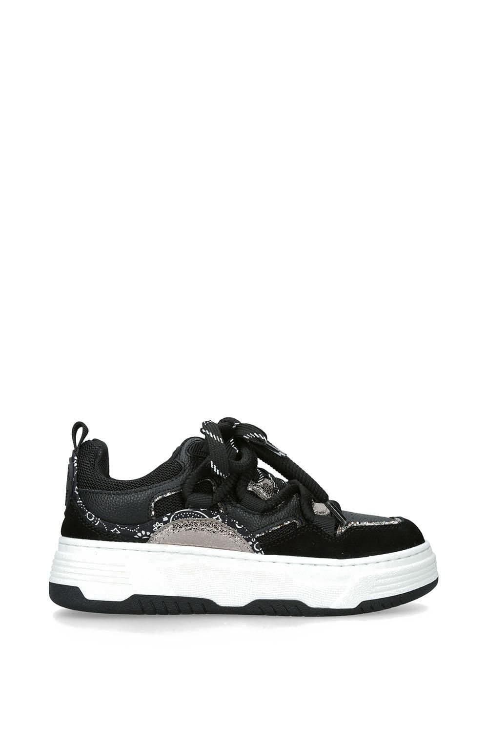 Steve Madden STEVE MADDEN Women's 'Brouhaha Black' Fabric Trainers in Black