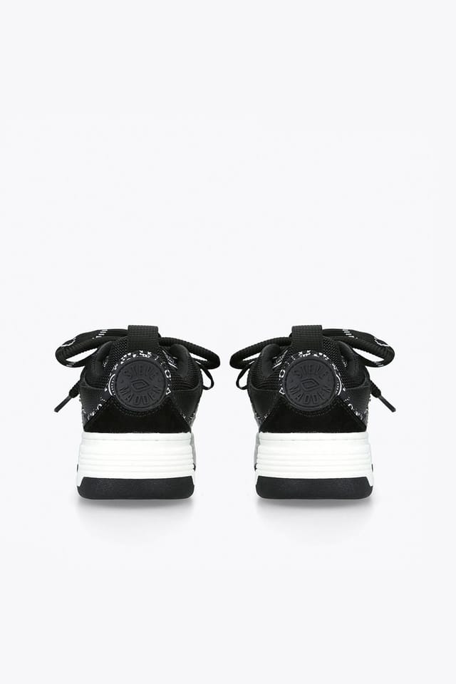 Steve Madden STEVE MADDEN Women's 'Brouhaha Black' Fabric Trainers in Black - 3