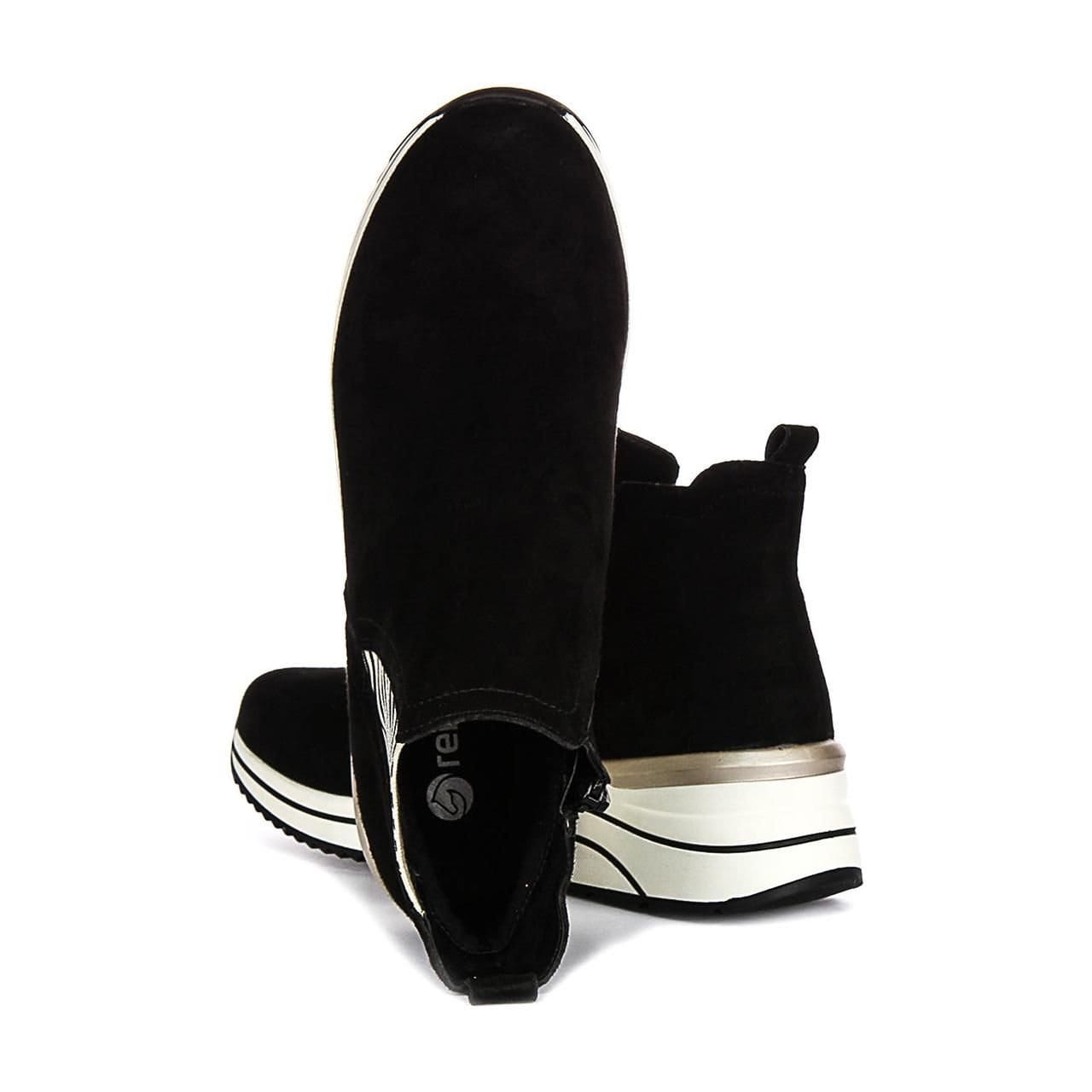 Remonte Remonte Women's 'Almar' Casual Boots in Black - 4