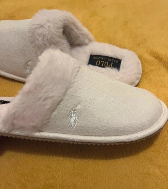 Ralph Lauren Polo Ralph Lauren fluffy slippers