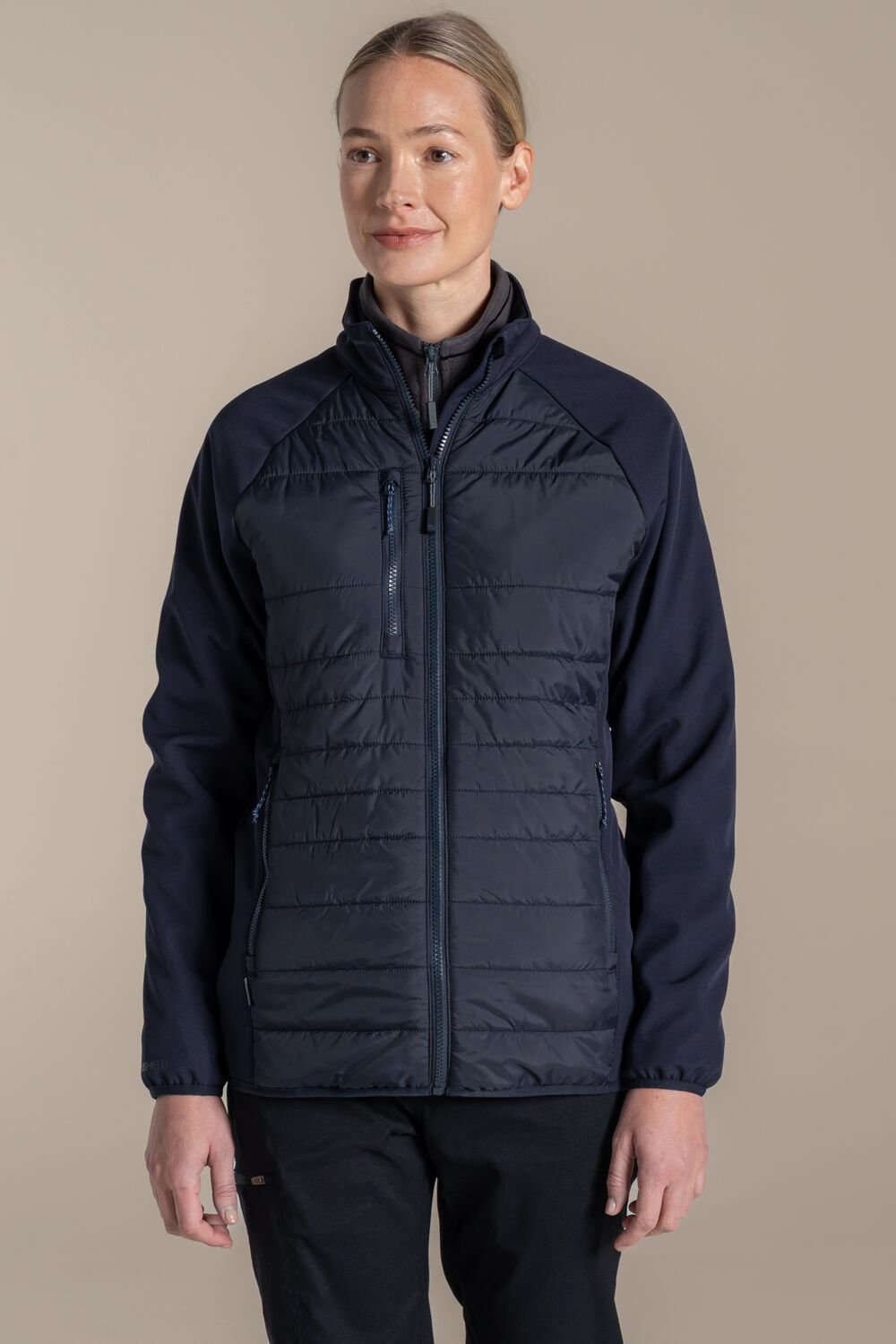 Craghoppers Craghoppers Women's Expert Compresslite Hybrid Jacket in Dark Navy - 1