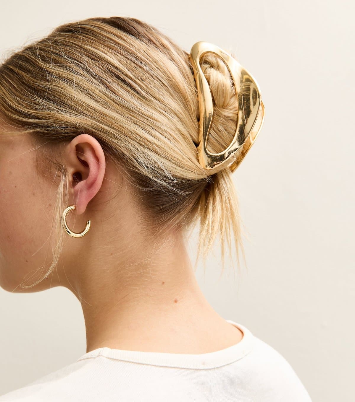 New Look Gold Tone Metal Hair Clip New Look
