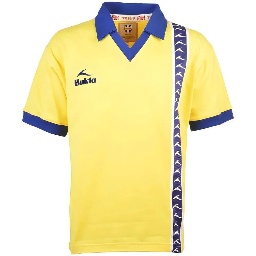 Southport Southport Men's Mens Retro 1976 1977 Bukta Football Shirt in Yellow