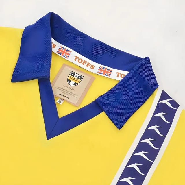 Southport Southport Men's Mens Retro 1976 1977 Bukta Football Shirt in Yellow - 3
