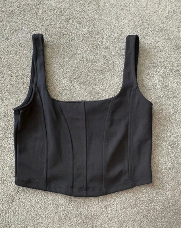 New Look Women’s corset style crop top