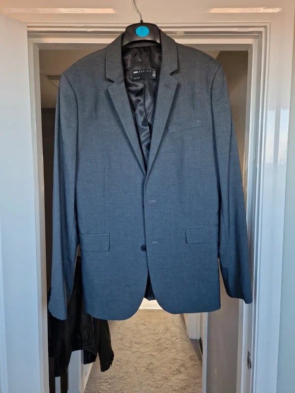 ASOS Design Asos Design Long grey blazer