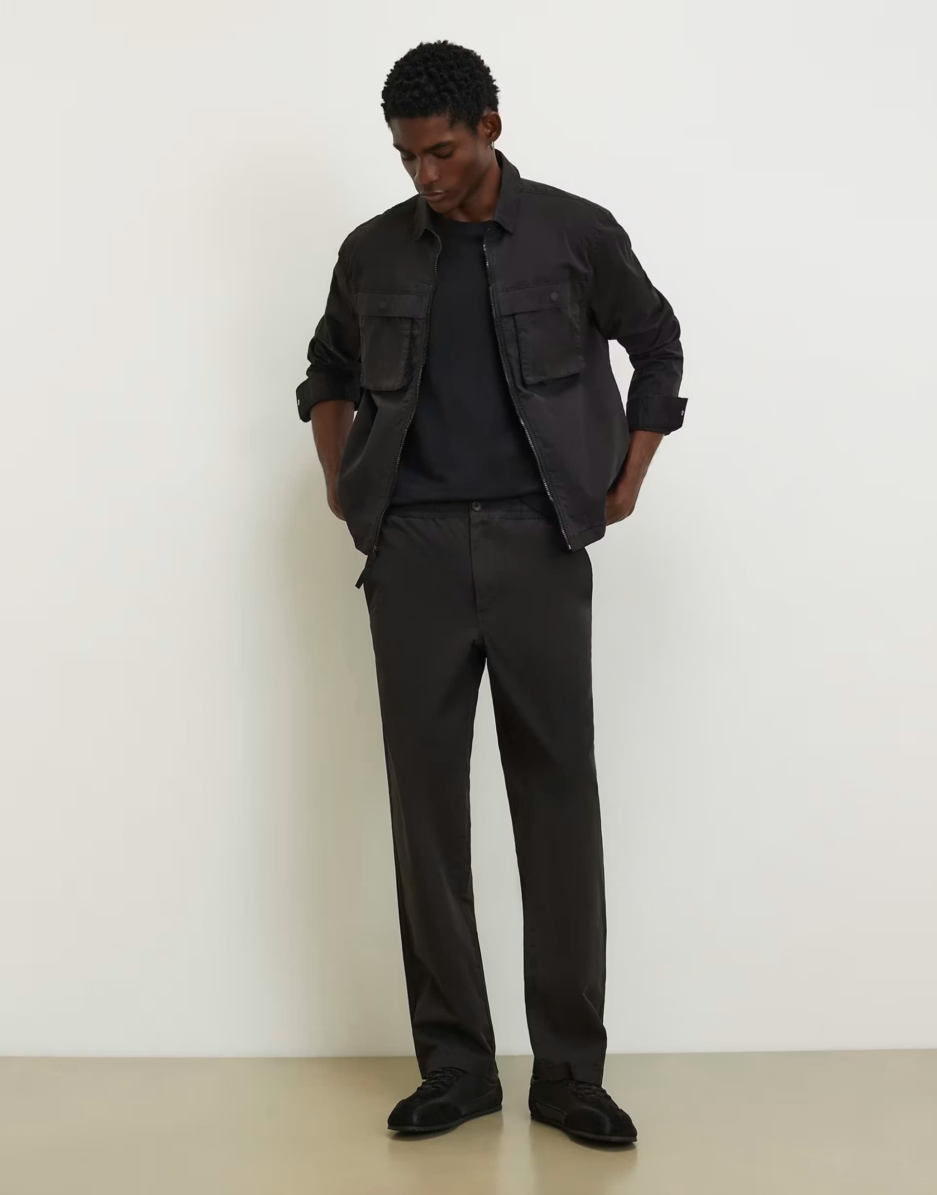 ASOS River Island Loose fit trousers in black