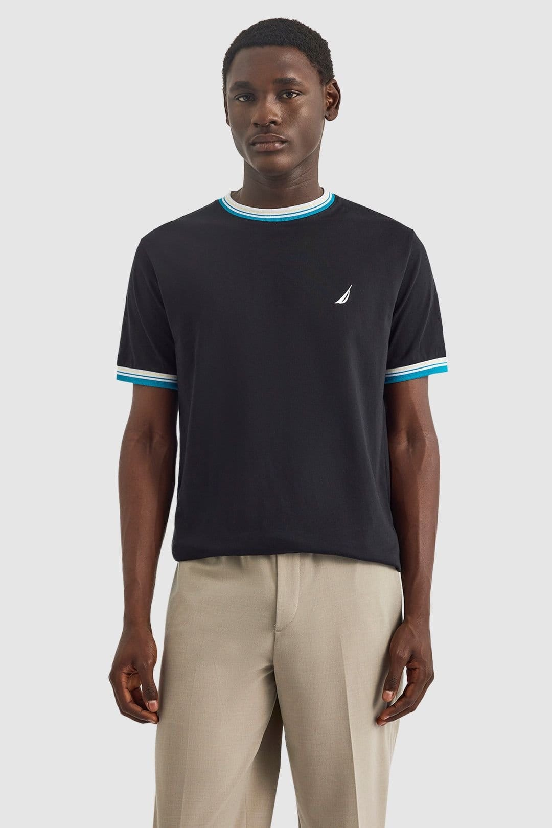 Nautica Nautica Men's Orinoco T-Shirt in Black - 1