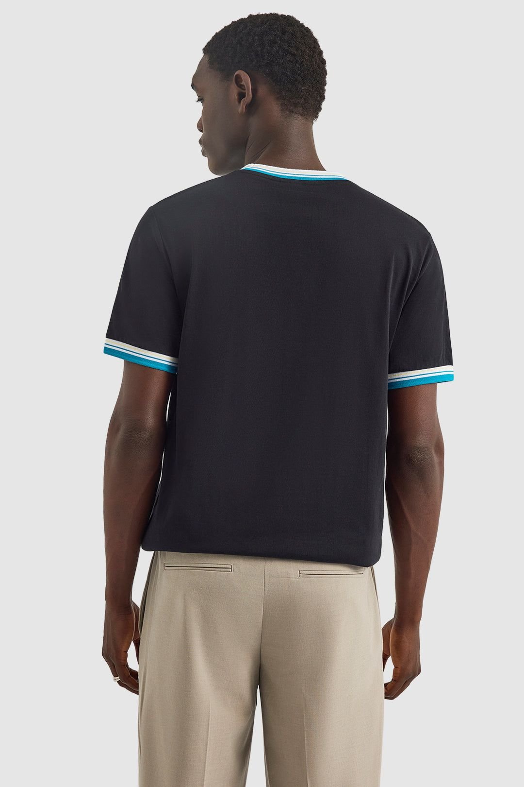 Nautica Nautica Men's Orinoco T-Shirt in Black - 4