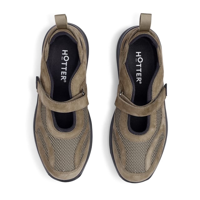 Hotter Hotter Women's 'Ravine' Sporty Outdoor Shoe in Khaki - 3