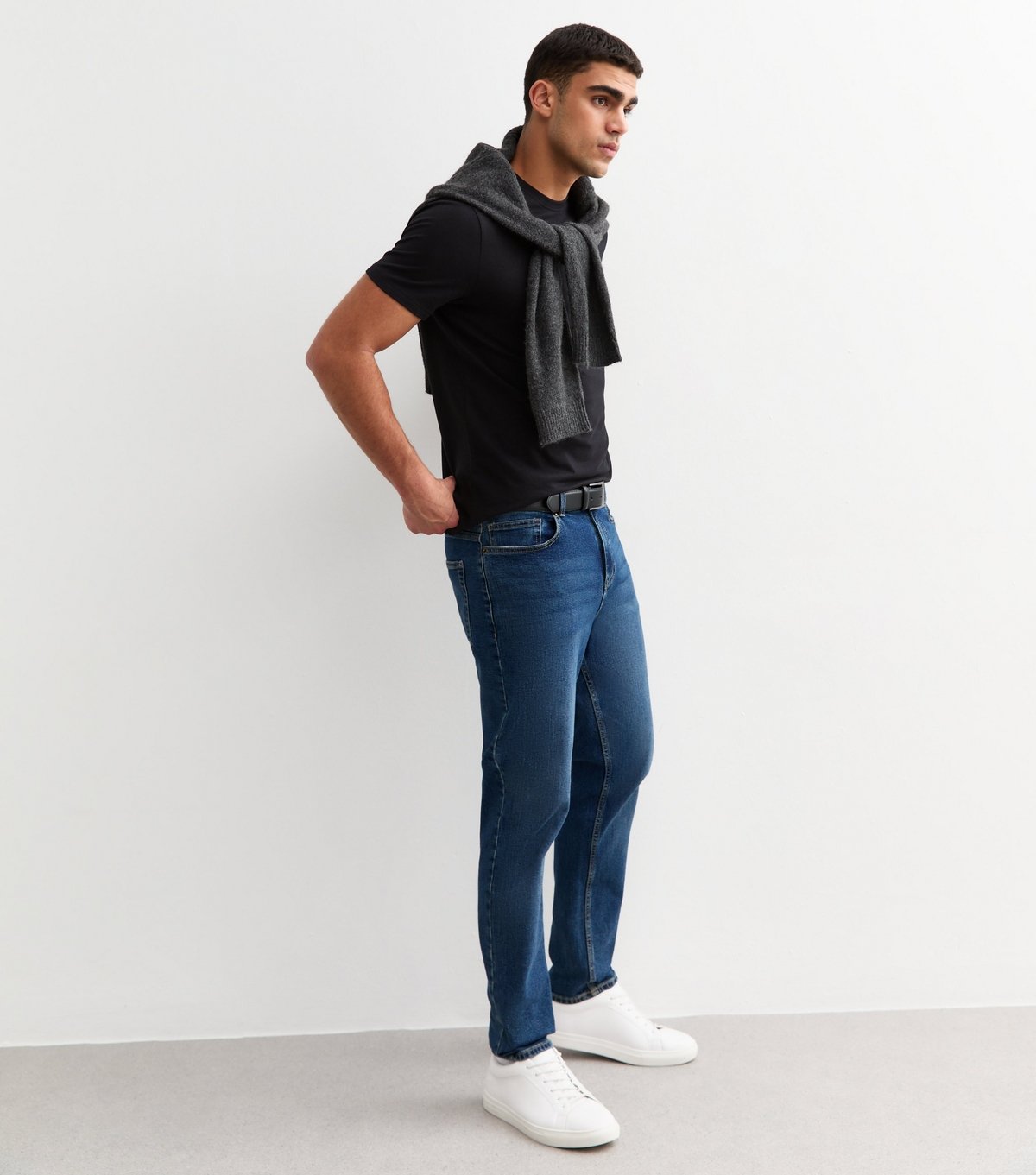 New Look Men's 2 Pack of Black Cotton T-Shirts New Look - 3