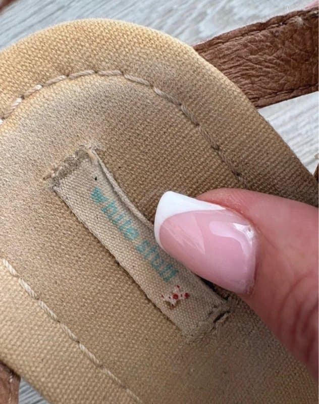 White Stuff White stuff wedge leather sandals shoes size 5