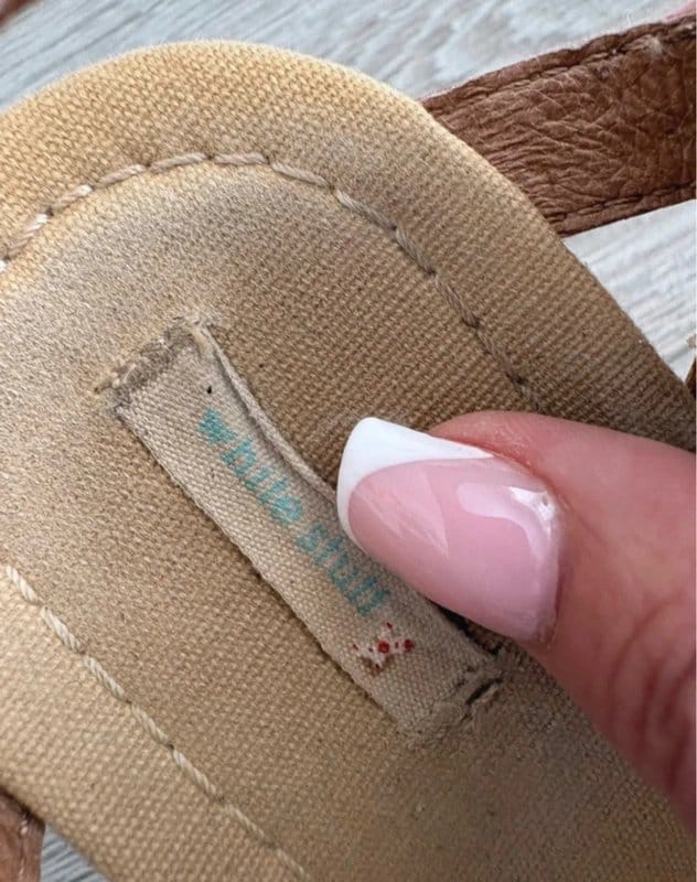 White Stuff White stuff wedge leather sandals shoes size 5 - 1