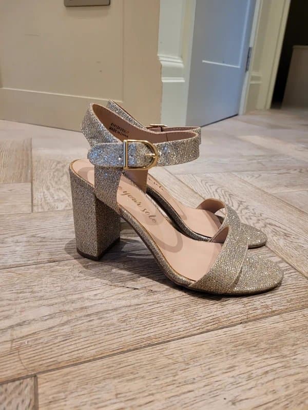 New Look Sparkly heeled sandals