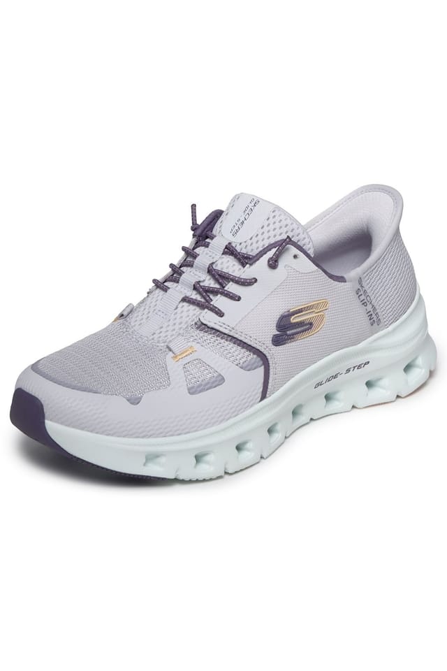 Skechers Skechers Women's GLIDE-STEP PRO Mesh Bungee Slip-Ins Lavender - 2